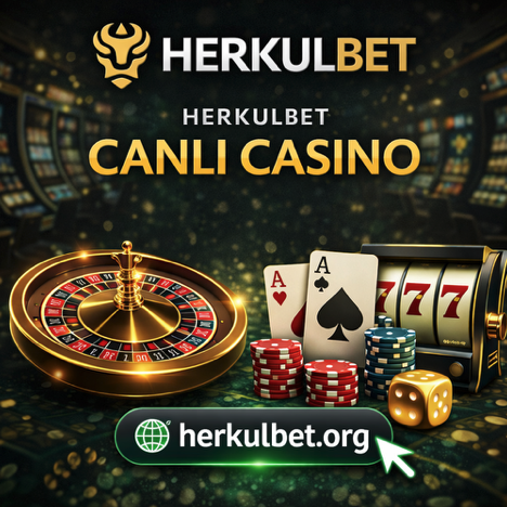 Herkulbet canlı casino profesyonel krupiyeler eşliğinde daha dinamik bir deneyim oluşturur.